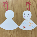 雨の日の活動に♪てるてる坊主制作セット10枚