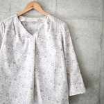 【10/16♡新入荷】リバティ＊タックV開き２タイプスリーブ（7・9・11・13号)