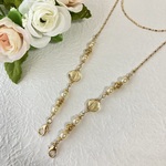 再7販⭐マスクストラップ　シャンパンゴールド (マスクチェーン、マスクアクセサリー）