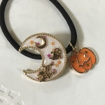 🎃ハロウィン🎃キラキラハロウィン　ヘアゴム　レジン