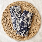 【再販】よだれカバー*flower navy