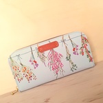 ドライフラワー♥軽い長財布🖤お花♩花束♩ナチュラル♪財布♬