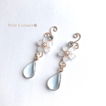 水鏡 ピアス/イヤリング