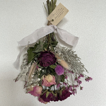 ♪送料込み♪ドライフラワー♪ピンク薔薇２色のスワッグ♪花束♪