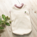 ★完成品★犬服【さくらんぼ🍒のワッフルタンク】