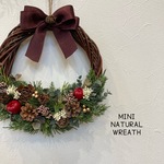クリスマスリース　バスケット型