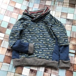 【SALE200円引き】 電車柄　トレーナー　110