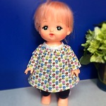 メルちゃん チュニックとレギンスのセット  小花