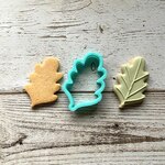 ナラの葉（大）　クッキー型　【昆虫図鑑】シリーズ　