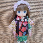 送料無料♥プチジェニー ミキマキ着物 七五三（被布）