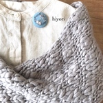 刺繍ブローチ