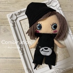 新作　Combination クマ柄　イーマリーちゃん　アウトフィット　