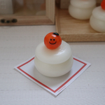 鏡餅のメッセージキャンドル