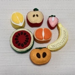 くだものセット　フエルトままごと