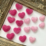 再入荷【6個お選びください💛組み合わせ自由セット♡】デコパーツ♡ふわふわハート⭐️リボンのセンターパーツ♡キッズハンドメイド♡ハロウィン⭐️クリスマスにも♡小物やアクセサリー作りにも♡6点セット