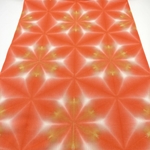 京都絞り染めの伊勢木綿手ぬぐい生地／〜秋色～