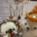 ハロウィンピンブローチ　カブトピン　