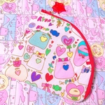オリジナル布使用！ぱげズのミニポーチ♡.｡º*