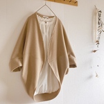 𝓃ℯ𝓌𓂃𓂃秋冬の羽織物🍂モモンガシルエットのカーディガン/イタリア製ウール/枚数限定