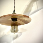 木製ランプシェード 【ヘリンボーン】