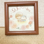 9がつカレンダーイラスト原画＊