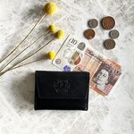 【数量限定】Valise三つ折り財布 イートンブラック