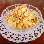 ☆実物大食品サンプル✩シリアル(コーンフレーク)  約５ｇ分 