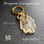 ✶無限の発展✶ドラゴンの鱗みたいなキーリング✶Fragment of dragon scales
