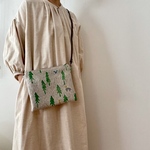 [ 再販です] サコッシュ *⚮* one day beige *⚮*