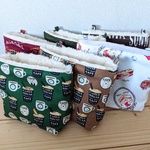 ☆ｍ様オーダー品☆モモンガポーチ（２匹用）６点　カラビナなし