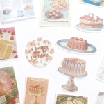 海外 フレークシール 50枚set《food poster》 [F260]