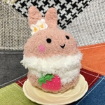 【新作】🍓うさトッツォポーチ🍓（苺味）ネザーさん