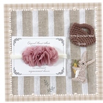 ＊fuwa  fuwa hair band＊ baby＆kids＊新生児から使えます＊ニューボーンフォト＊ベビードレス＊袴スタイ＊新生児＊出産祝い女の子＊