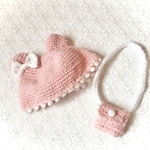 メルちゃん・ちいぽぽちちゃんのくま耳帽子