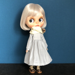14.5 ブルーグレーのワンピース　#ブライス