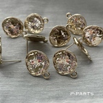 合金スタッド ピアス  4ヶ