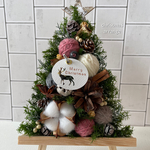 【再販×13】2021ver. クリスマス　スタンド型　あったかcuteなXmasツリー❤　ピンクver.