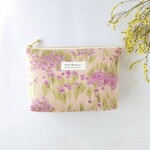 2ポケット付ポーチ　＊通帳・母子手帳・化粧ポーチに　/garden・pu×pk