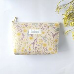 2ポケット付ポーチ　＊通帳・母子手帳・化粧ポーチに　/natural