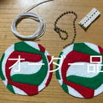 【オーダー品】フェルトの部活応援マスコット🏐バレー部