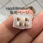 【ragdollmaker様専用ページ】ミニチュアネイルチップ