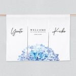 夏　ウェディング ウェルカムのれん　Sサイズ