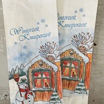 germany　クリスマス限定　雪だるまマルシェ袋　10枚set