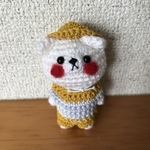【Mサイズあみぐるみ】しろねこちゃん❤︎