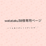 watataku38様専用ページ