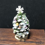 ミニチュア雑貨【ちょっと大きめボックリツリー】🎄
