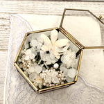 ナチュラルな可愛いリングピロー