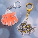 深海魚 キーホルダー