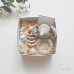 Gift Box  A (ホルダー×アニマルニットラトル×ウッドラトル)