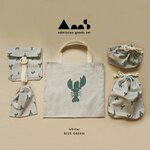 chianna様 専用〈入園入学5点セット〉 lobster ブルーグリーン 送料無料 入園入学 入園式 入園　入園祝い 幼稚園 人気 男の子 女の子